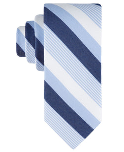 Tommy Hilfiger Bianco Classic Stripe Tie thumbnail 1