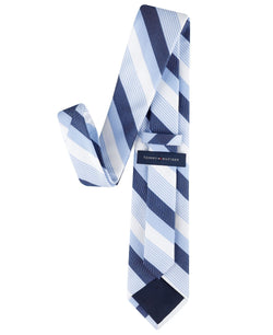 Tommy Hilfiger Bianco Classic Stripe Tie thumbnail 3