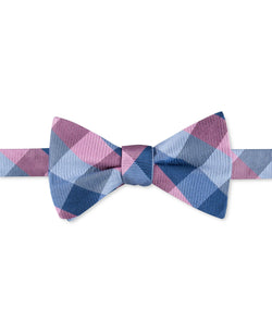 Tommy Hilfiger Buffalo Check Bow Tie & Solid Pocket Square Set thumbnail 2