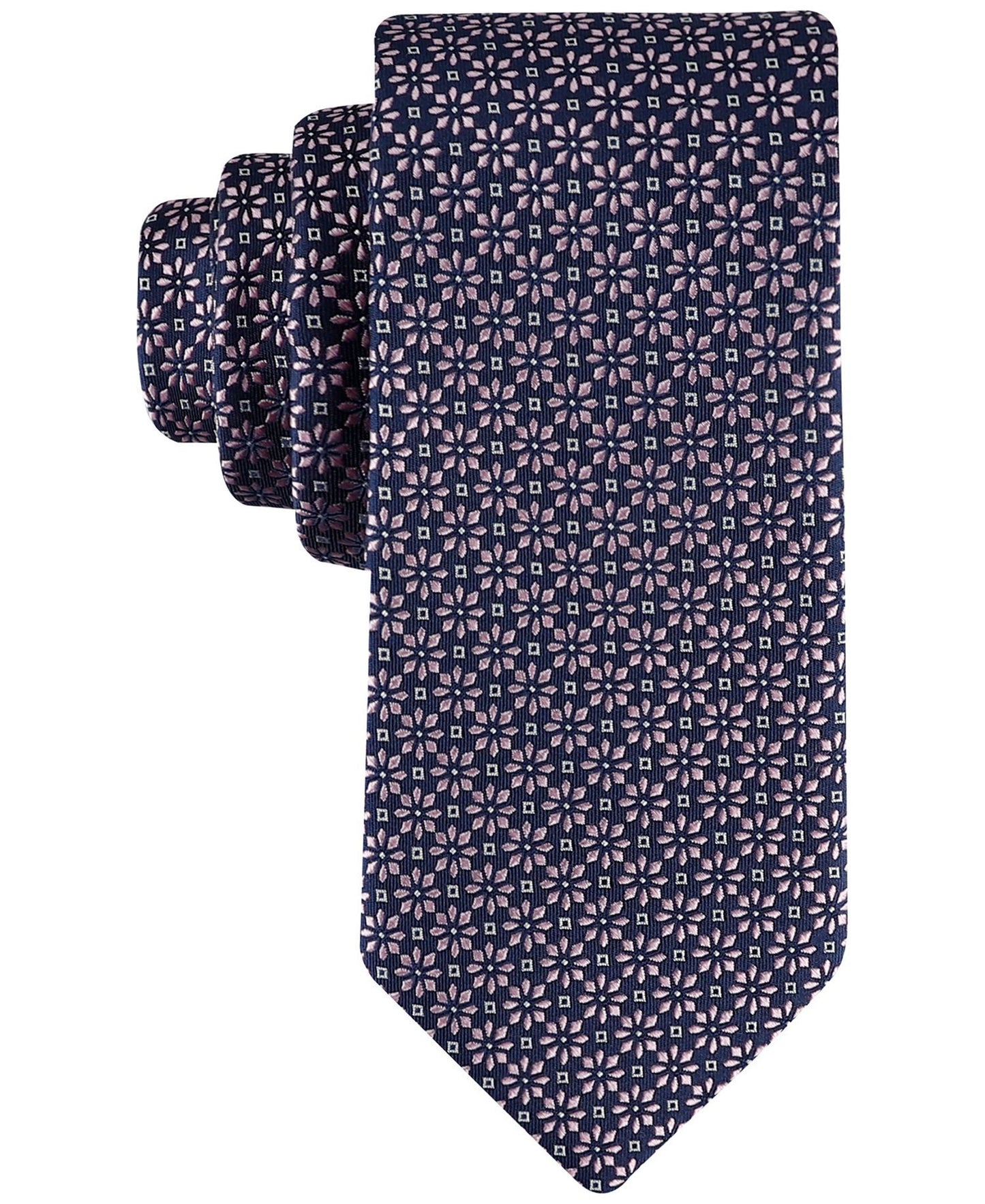 Tommy Hilfiger Classic Daisy Medallion Neat Tie