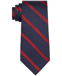 Tommy Hilfiger Classic Diagonal Striped Tie Red thumbnail 1