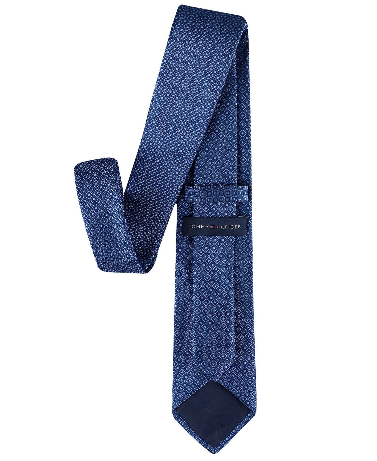 Tommy Hilfiger Classic Double-Square Medallion Tie