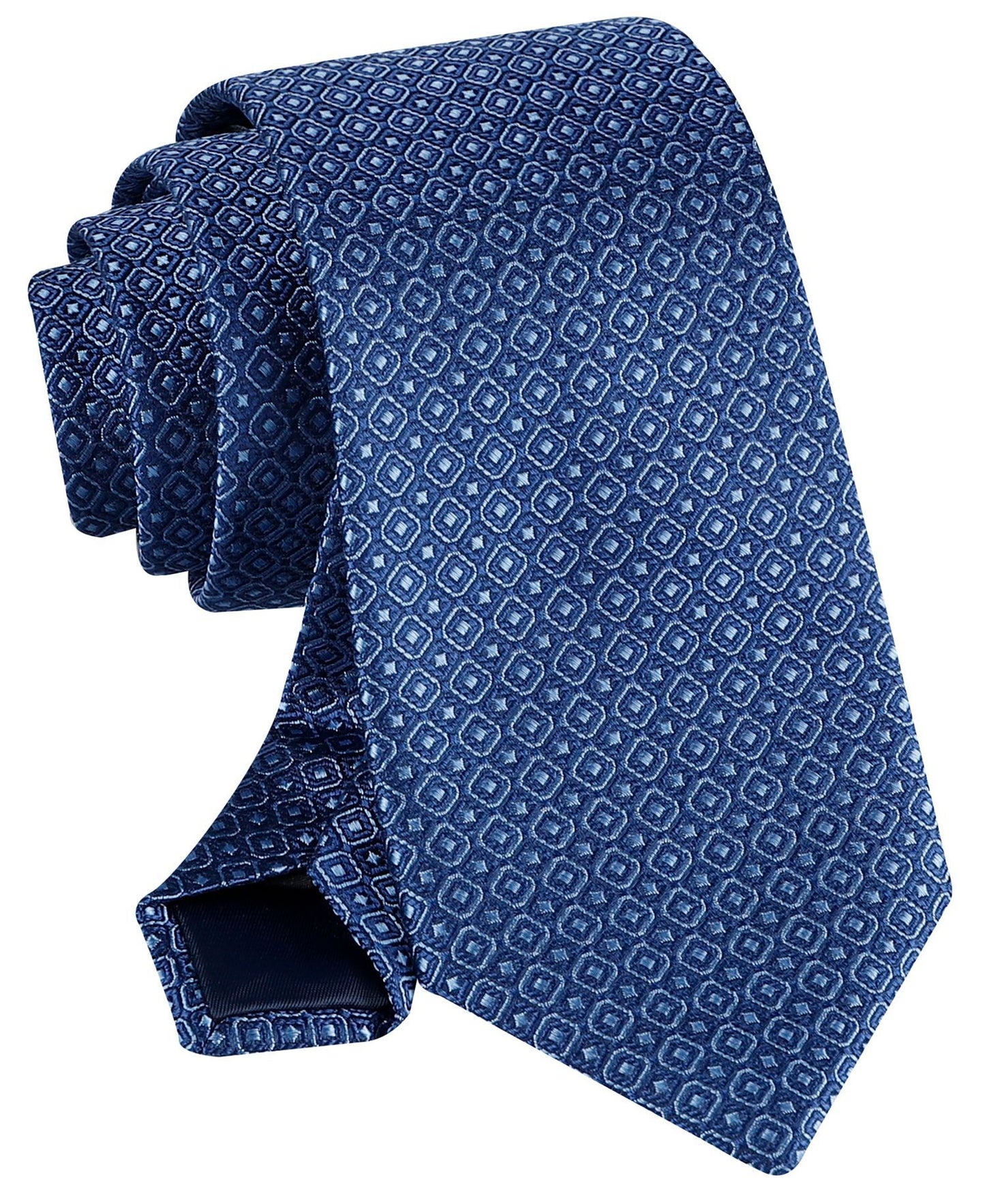 Tommy Hilfiger Classic Double-Square Medallion Tie