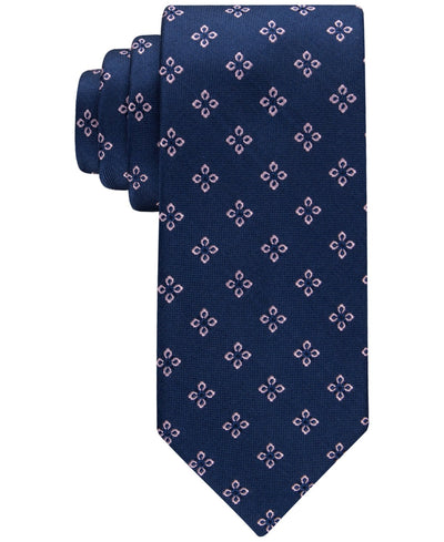 Tommy Hilfiger Classic Flower Medallion Neat Tie - Pink