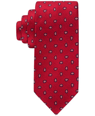 Tommy Hilfiger Classic Paisley Pine Oxford Tie