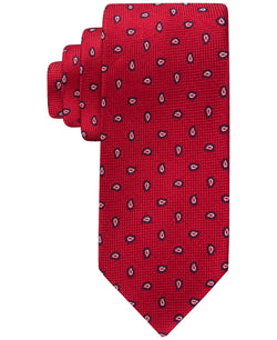 Tommy Hilfiger Classic Paisley Pine Oxford Tie thumbnail 1