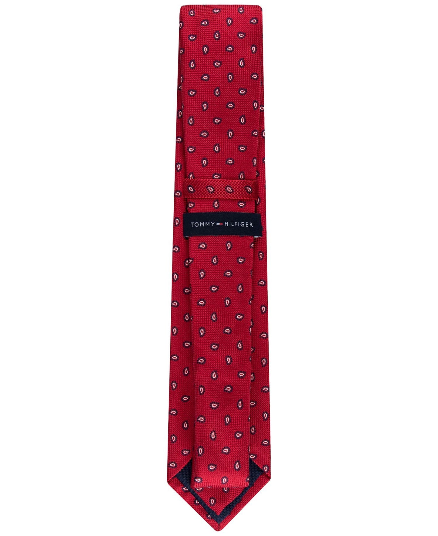 Tommy Hilfiger Classic Paisley Pine Oxford Tie
