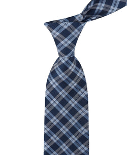 Tommy Hilfiger Felix Plaid Tie - Navy thumbnail 3