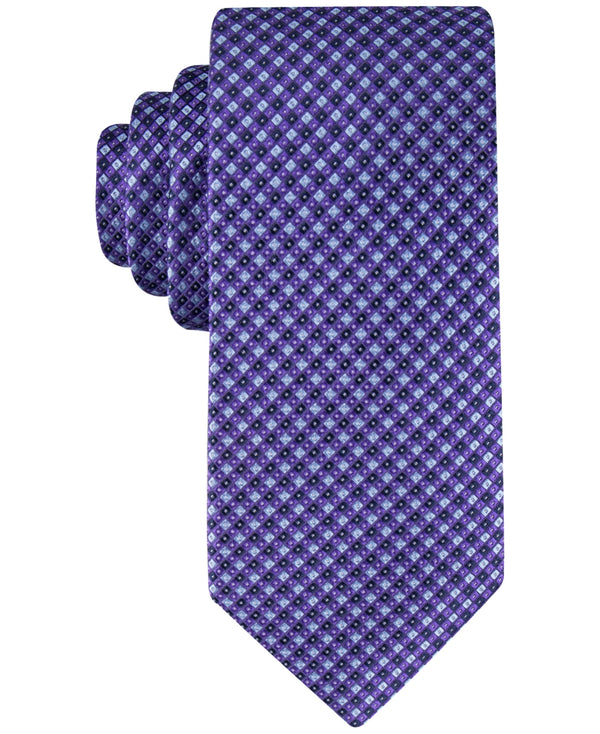 Tommy Hilfiger Micro - Grid Tie Purple