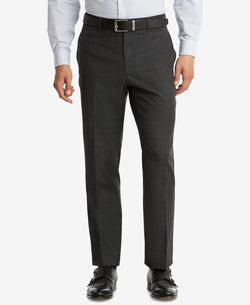 Tommy Hilfiger Modern-fit Th Flex Performance Plaid Wool Suit Pants Dark Gray Plaid thumbnail 1