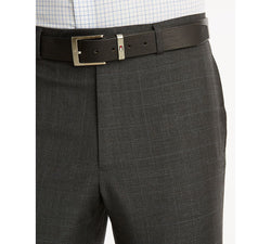 Tommy Hilfiger Modern-fit Th Flex Performance Plaid Wool Suit Pants Dark Gray Plaid thumbnail 4