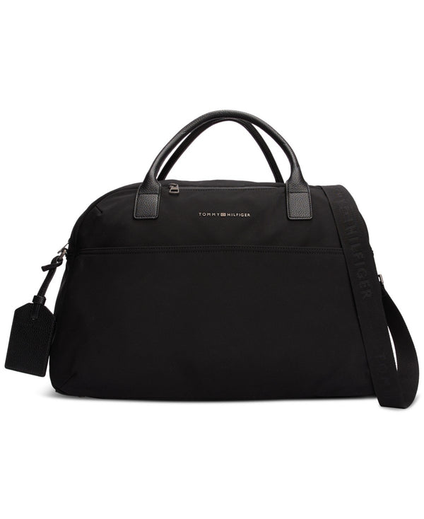 Tommy Hilfiger Nylon Duffel Bag - Black