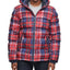 Tommy Hilfiger Quilted Puffer Jacket Pink Plaid