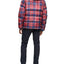 Tommy Hilfiger Quilted Puffer Jacket Pink Plaid