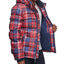 Tommy Hilfiger Quilted Puffer Jacket Pink Plaid