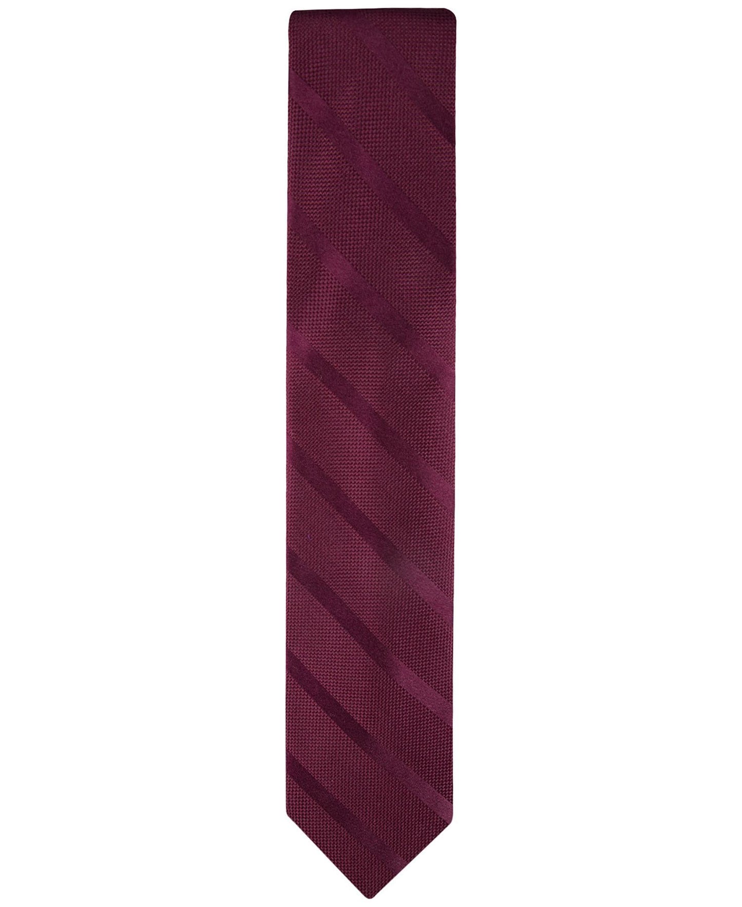 Tommy Hilfiger Solid Textured Stripe Tie