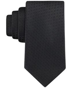 Tommy Hilfiger Textured Solid Tie - Black thumbnail 2