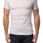Trend Cream Marle Y-Neck Henley Tee