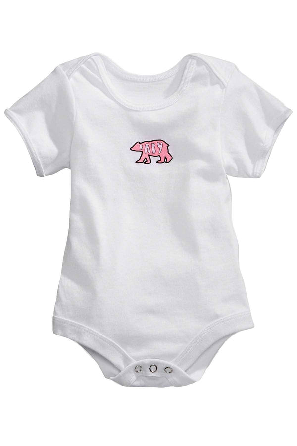 TwelveNYC White Baby Bear Onesie