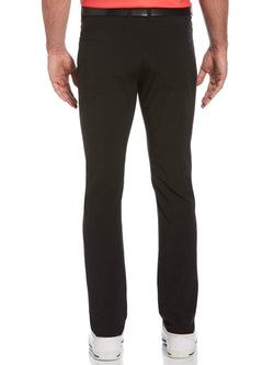 Ty PGA TOUR Flat Front Comfort Stretch 5 Pocket Golf Pant Black He thumbnail 2