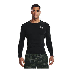 Under Armour Black HeatGear Long Sleeve Compression Shirt thumbnail 1