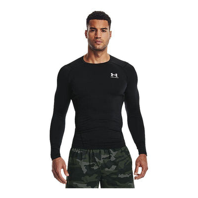 Under Armour Black HeatGear Long Sleeve Compression Shirt