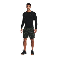 Under Armour Black HeatGear Long Sleeve Compression Shirt thumbnail 4