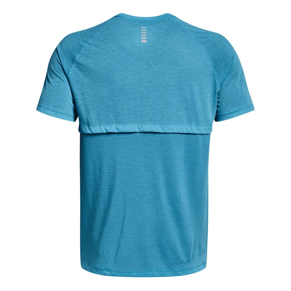 Under Armour Blue Streaker Run Short Sleeve Shirt