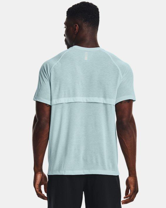 Under Armour Blue Streaker Run Short Sleeve Shirt