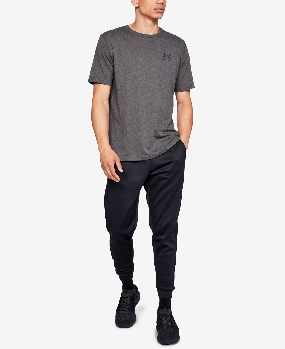 Under Armour Grey Sportstyle Short Sleeve T-Shirt