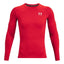 Under Armour Red HeatGear Long Sleeve Compression Shirt