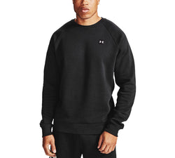 Under Armour Rival Fleece Crew Neck Black thumbnail 2