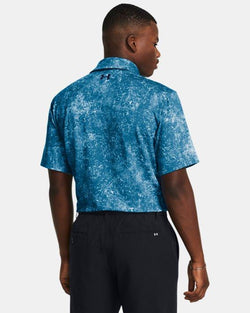 Under Armour â Playoff 3.0 Printed Polo Shirt blue thumbnail 2