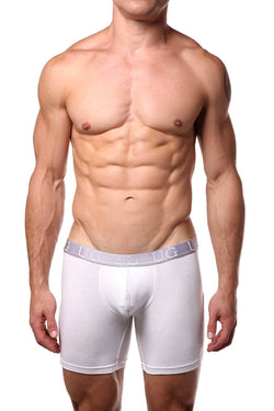 Undergear White Heather-Band Boxer Brief thumbnail 1
