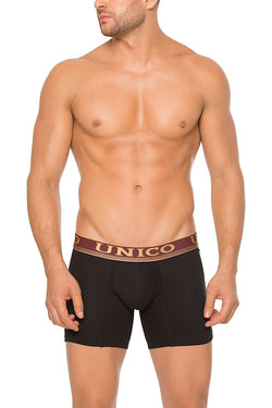 Unico Black/Brown Tobacco Boxer Brief thumbnail 1