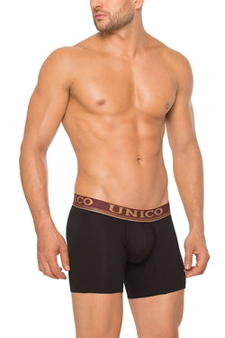 Unico Black/Brown Tobacco Boxer Brief thumbnail 2
