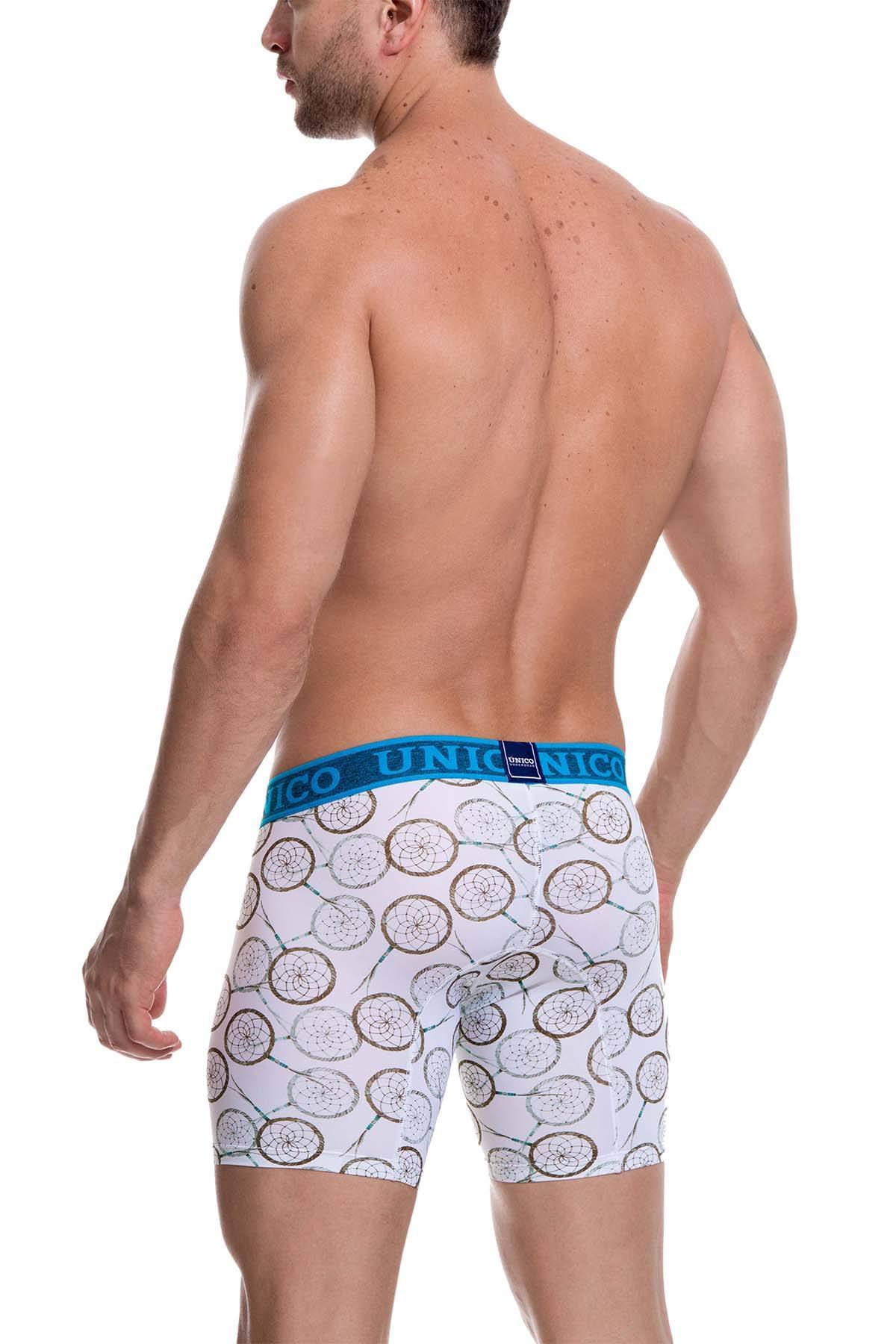 Unico Blue/Multi Printed Atrapasuenos Boxer Brief