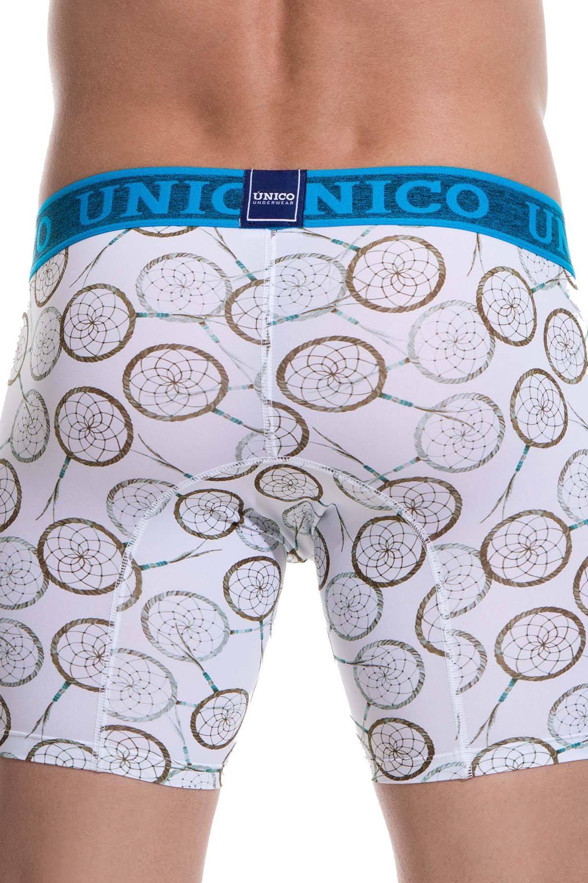 Unico Blue/Multi Printed Atrapasuenos Boxer Brief