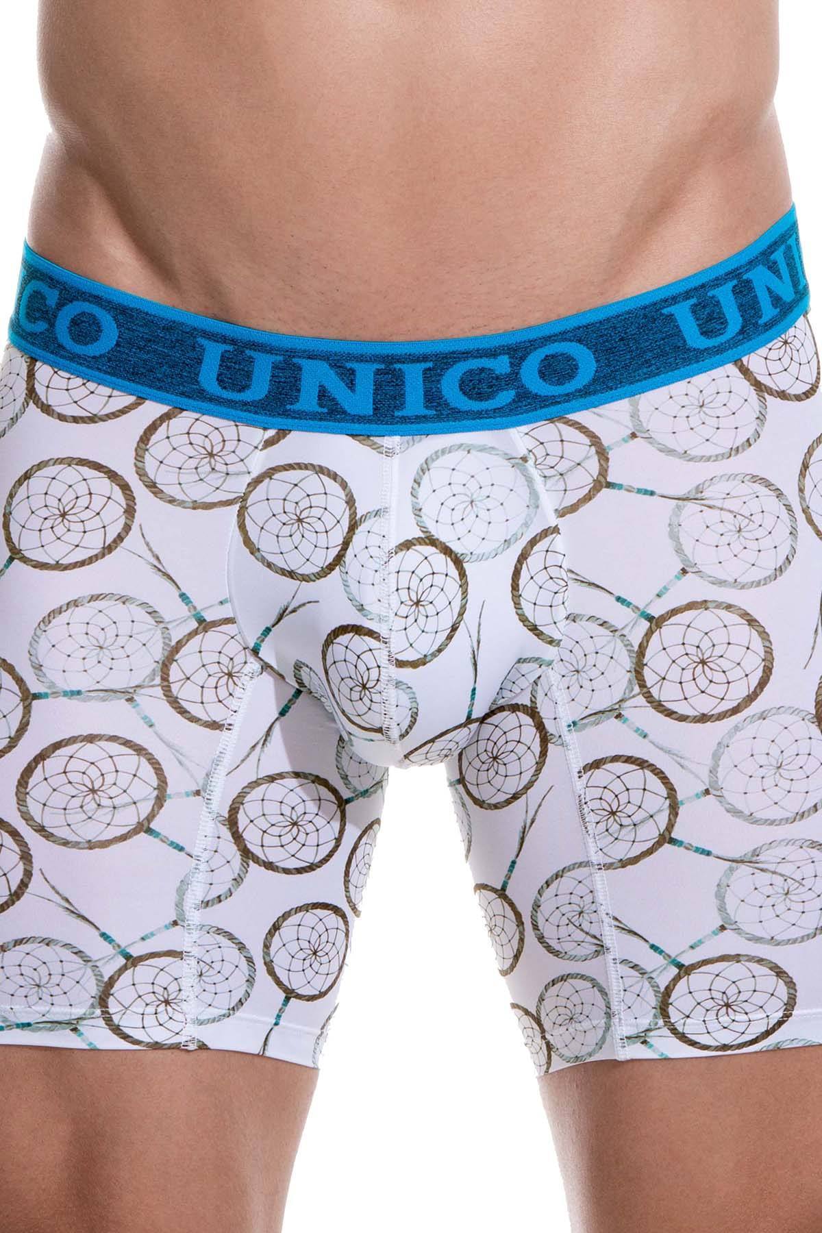 Unico Blue/Multi Printed Atrapasuenos Boxer Brief