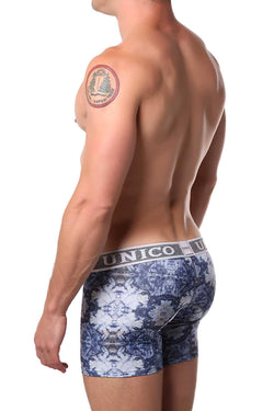 Unico Blue/Multi Printed Namaste Boxer Brief thumbnail 2