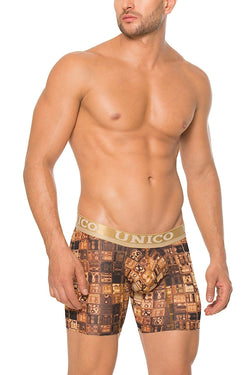 Unico Gold/Brown Oro Boxer Brief thumbnail 3