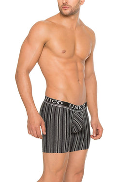 Unico Gray/Black Polo Boxer Brief thumbnail 2