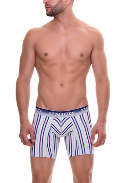 Unico Navy/Multi-Color Feast Boxer Brief thumbnail 1