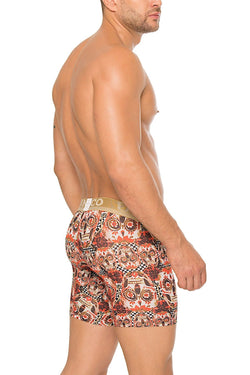 Unico Orange/Gold/Multi-Color Rituals Boxer Brief thumbnail 3