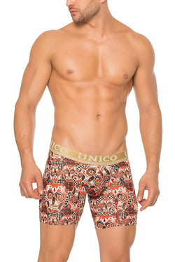 Unico Orange/Gold/Multi-Color Rituals Boxer Brief thumbnail 1