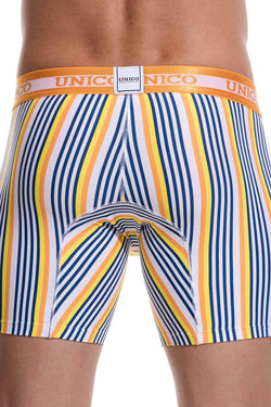 Unico Orange/Multi Striped Nirvana Boxer Brief thumbnail 3