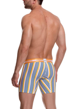 Unico Orange/Multi Striped Nirvana Boxer Brief thumbnail 4
