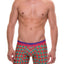 Unico Red/Multi-Color Celebrations Boxer Brief