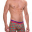 Unico Red/Multi-Color Celebrations Boxer Brief