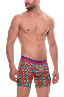 Unico Red/Multi-Color Celebrations Boxer Brief thumbnail 2